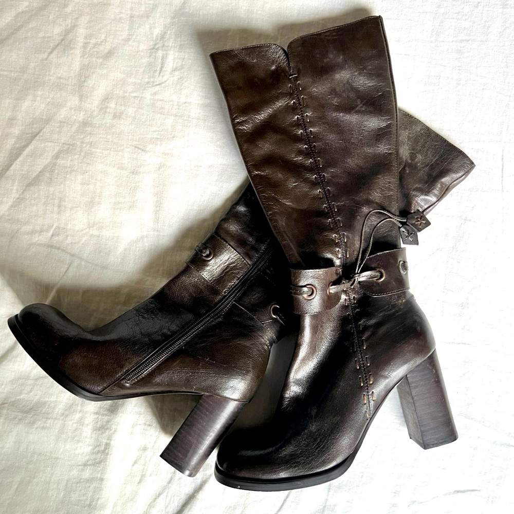 Dollhouse Leather Boots